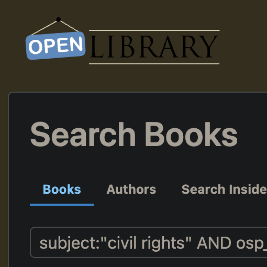 Open Library search docs